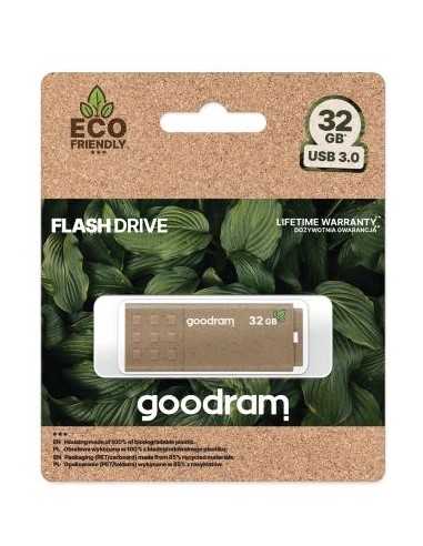 Pendrive GoodRAM 32GB UME3 GREEN USB 3.0 - retail blister