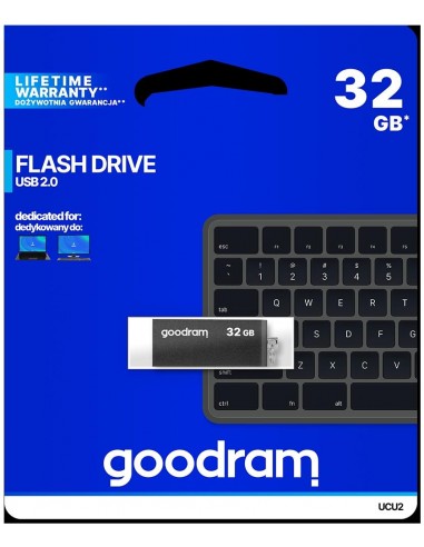 Pendrive GoodRAM 32GB UCU2 USB 2.0 - retail blister