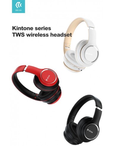 Cuffie Bluetooth 5.0 EM039 TWS Kintone Hi-Fi Nera