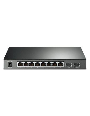 Smart Switch JetStream Gigabit 8 Porte PoE+ con 2 Slot SFP 