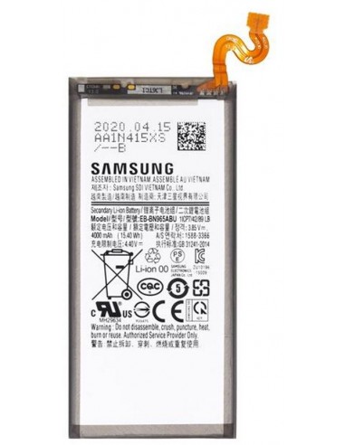 Batteria Samsung Note 9 EB-BN965ABE 4000mAh Bulk N960