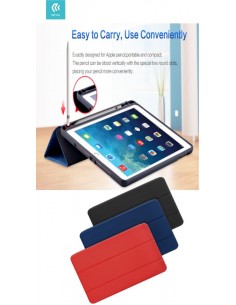 Cover a libro iPad Air 4 10.9' 2020 con supporto pencil Nera