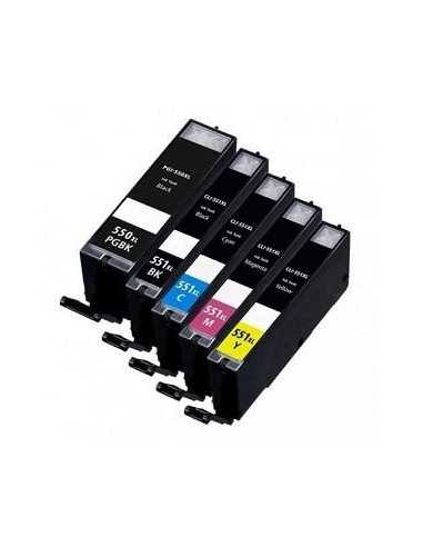 11ML Com for Canon Pixma IP7250,MG5450,MG6350CLI-551XLY